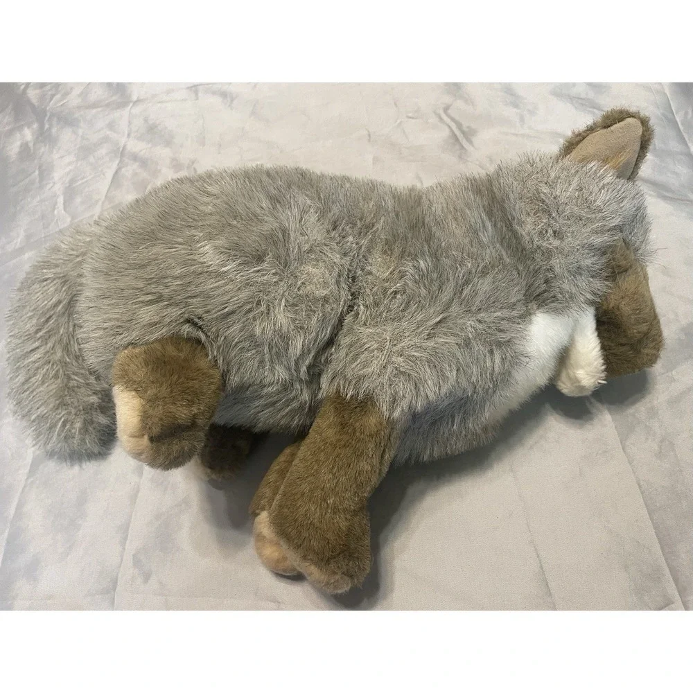 Folkmanis Coyote Dog Wolf Large Full Body Plush Hand Puppet 15